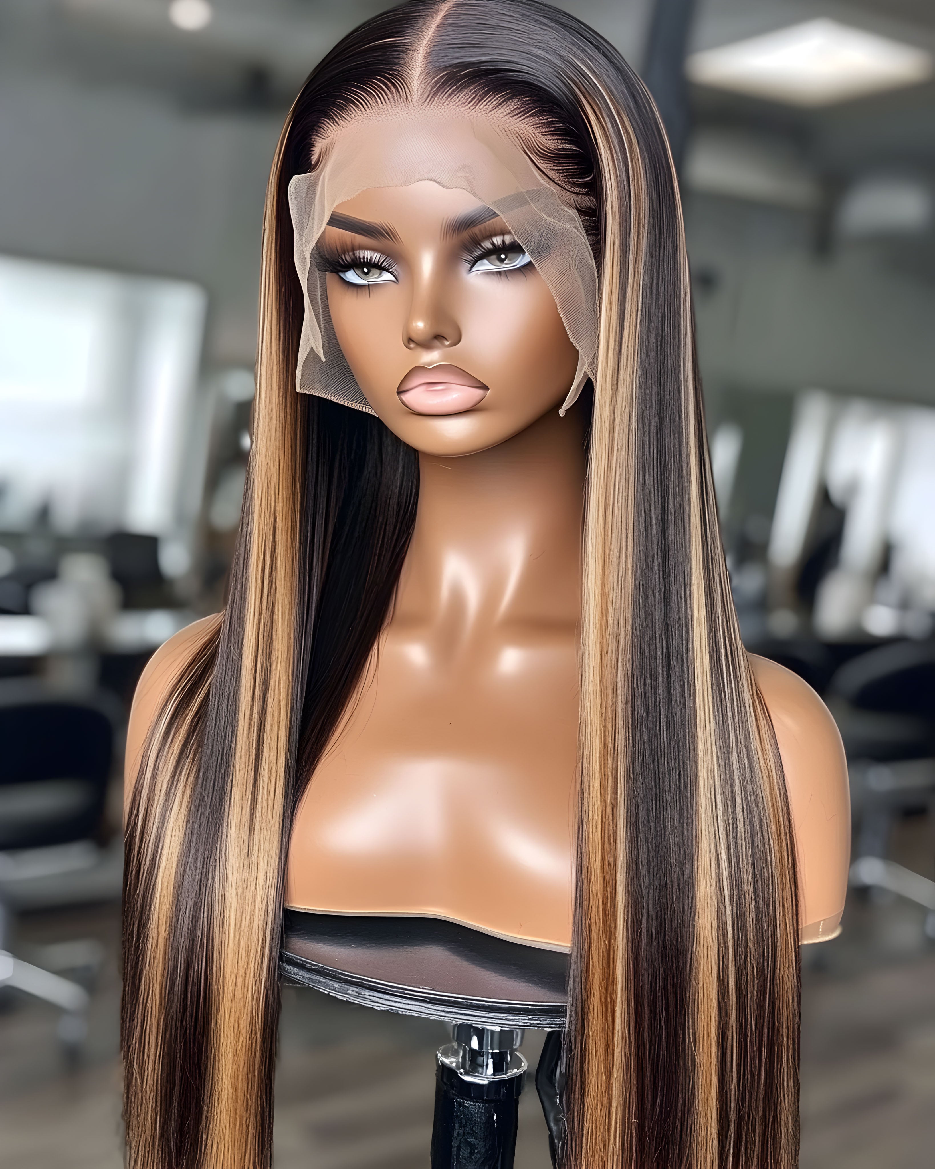 13X6 Silk Straight HD Lace Wig – Sleek, Melt-Ready Perfection