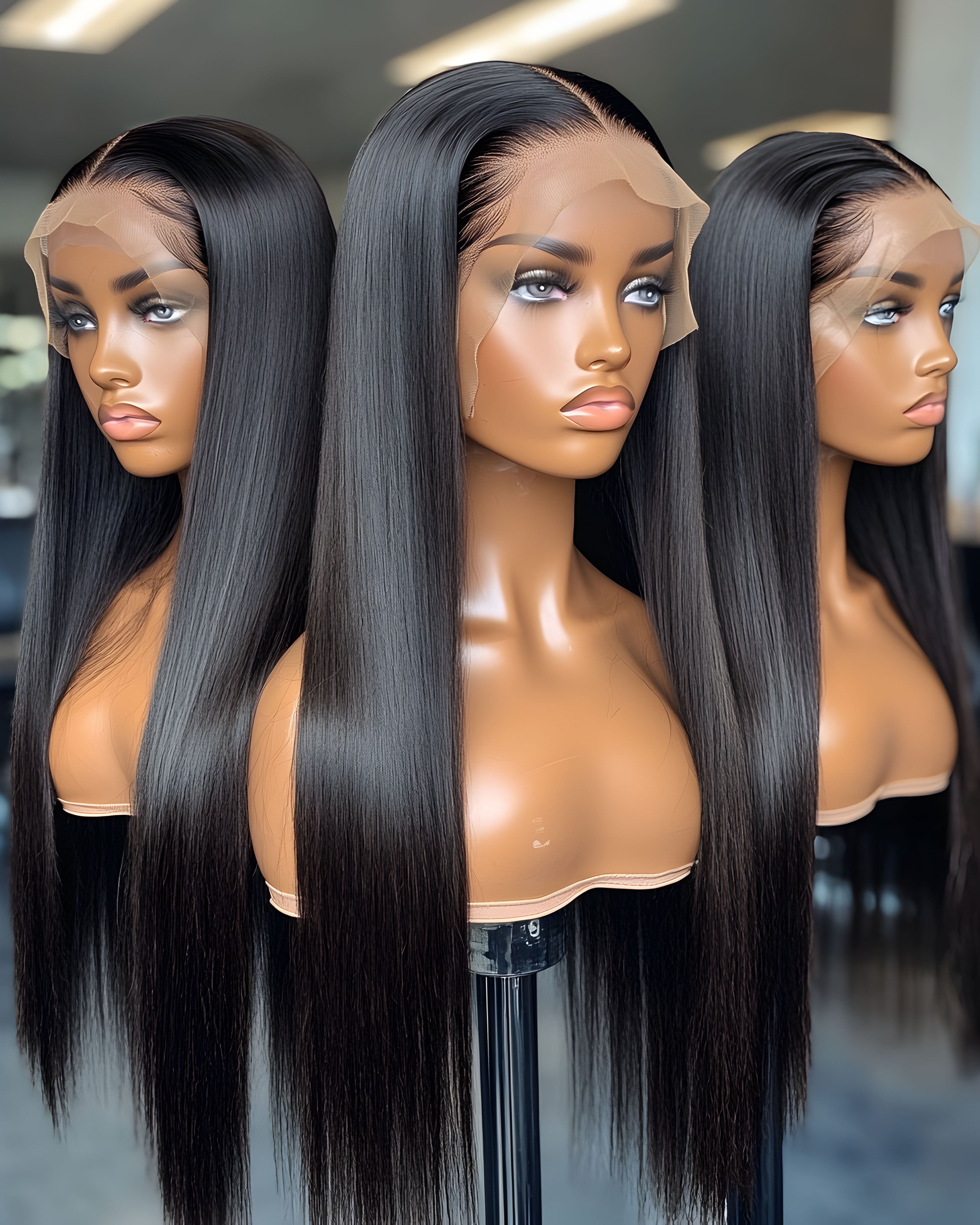 13X6 Silk Straight HD Lace Wig – Sleek, Melt-Ready Perfection