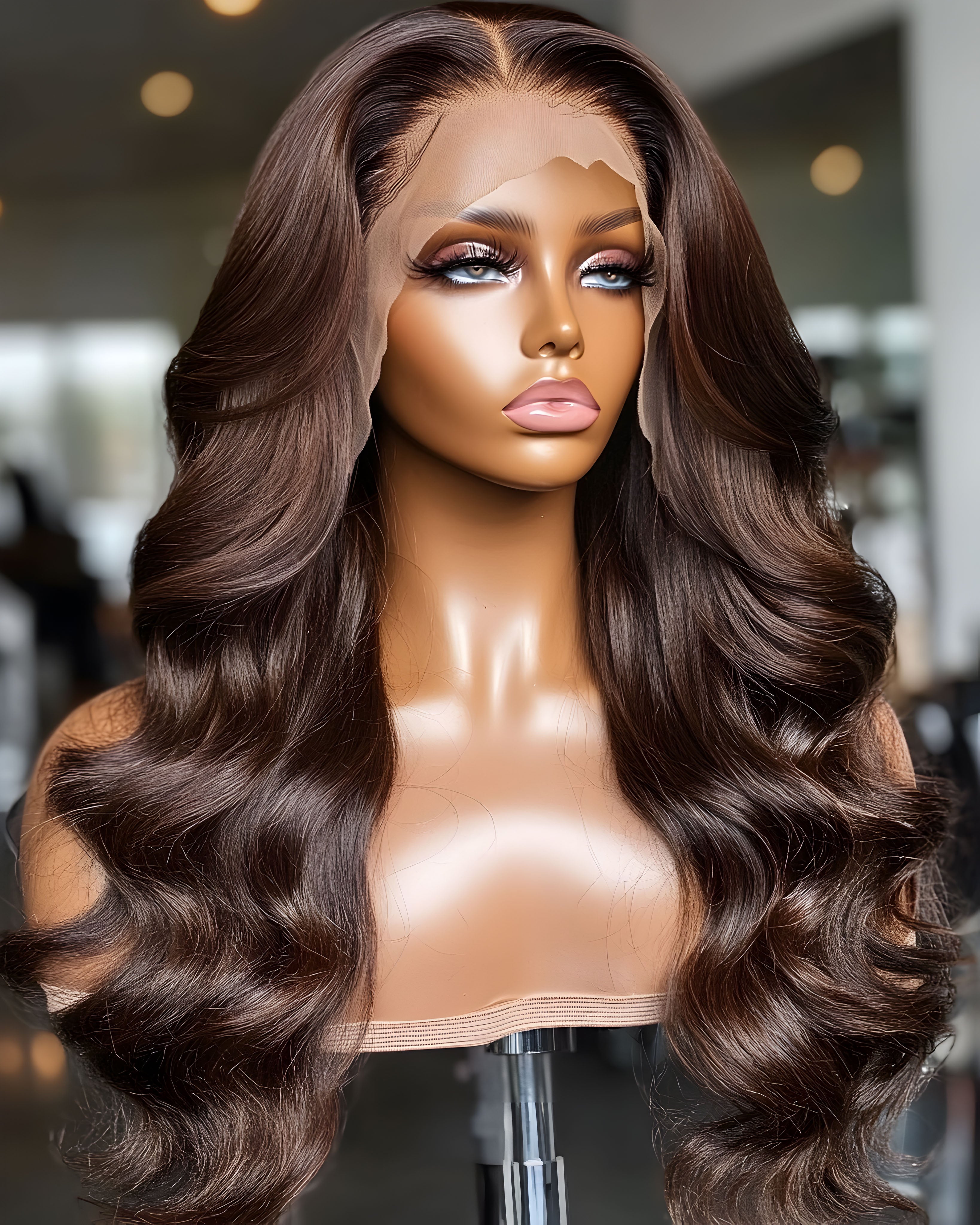 13X6 HD Lace Body Wave Wig – 100% Human Hair | Pre-Plucked | Beginner Friendly