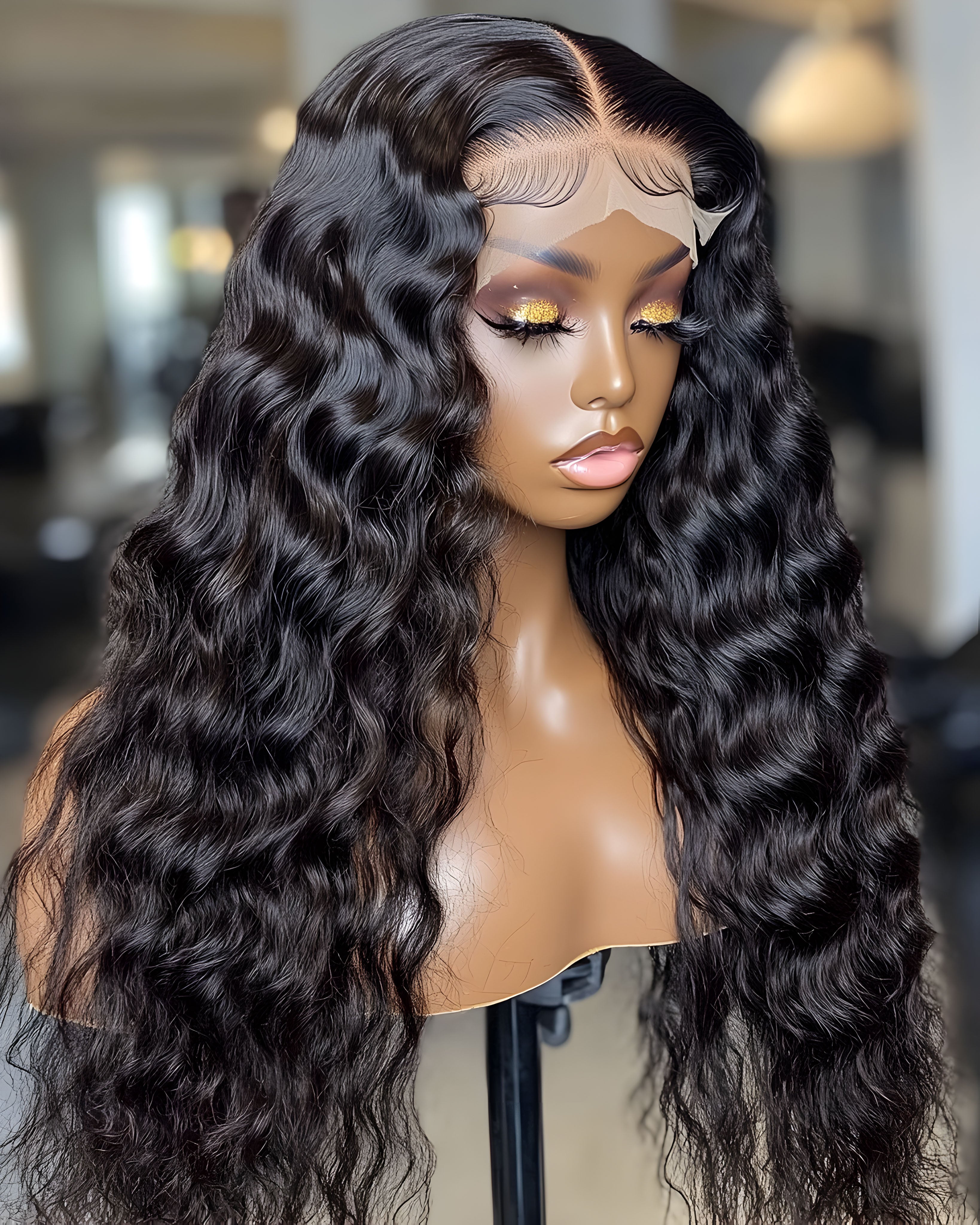 13X6 Curly HD Lace Wig – Full Volume, Natural Beauty