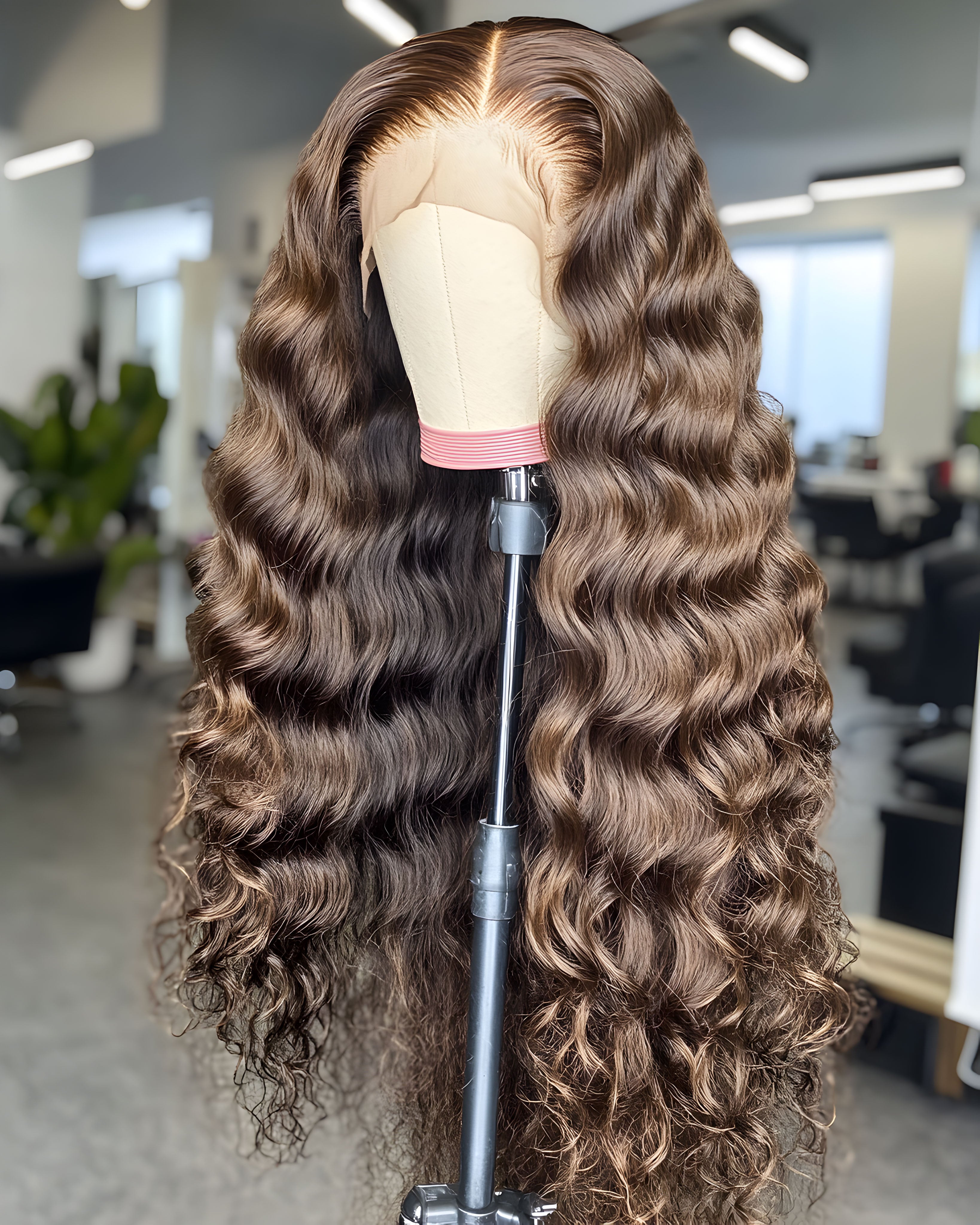 13X6 Curly HD Lace Wig – Full Volume, Natural Beauty