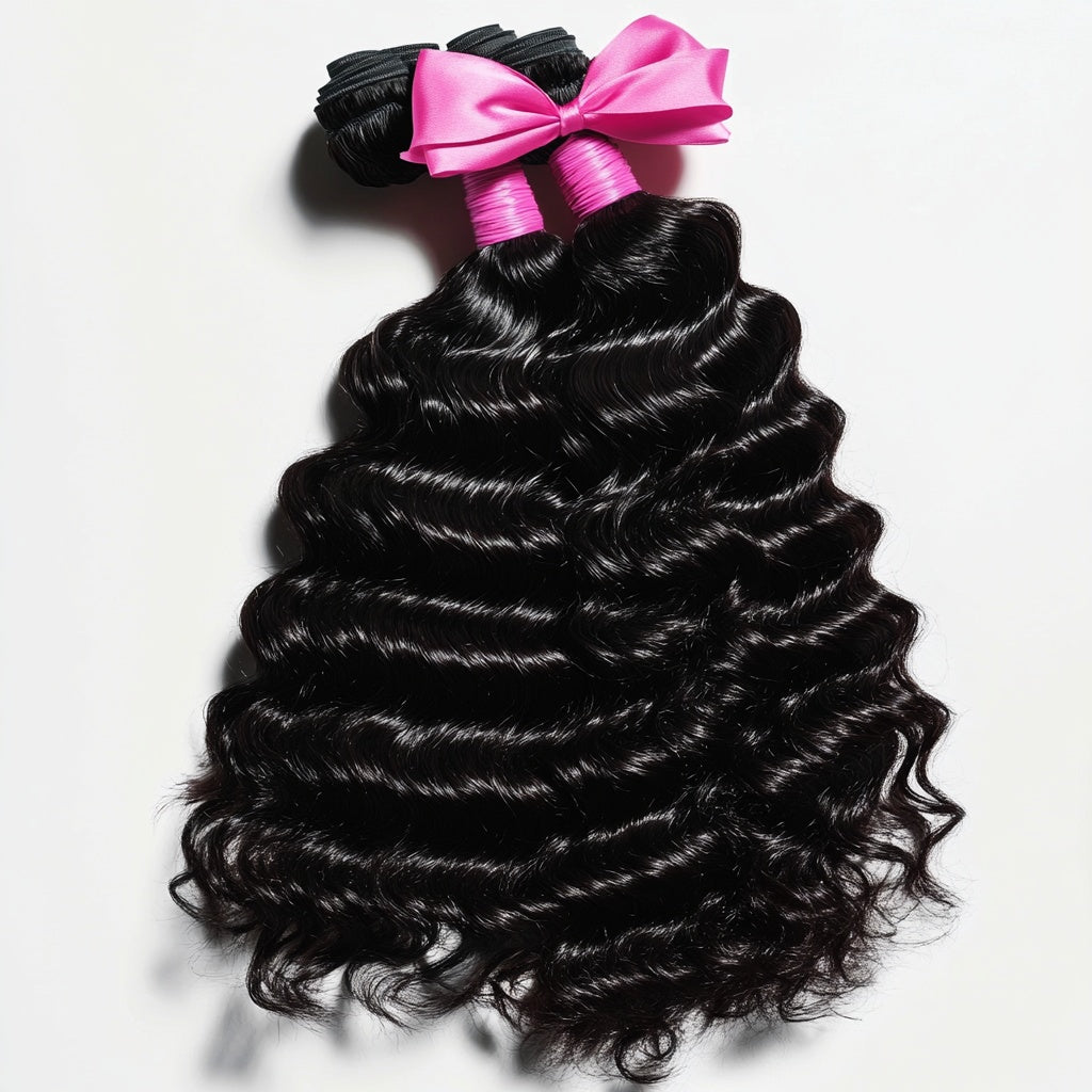 Luxury Deep Wave Bundles – 100% Human Hair