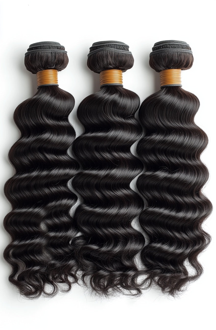 Luxury Deep Wave Bundles – 100% Human Hair