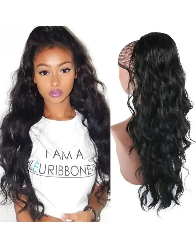 Crown Culture Natural Black Signature HD Lace Wig – 180% Density, Pre-Customized, Salon Ready