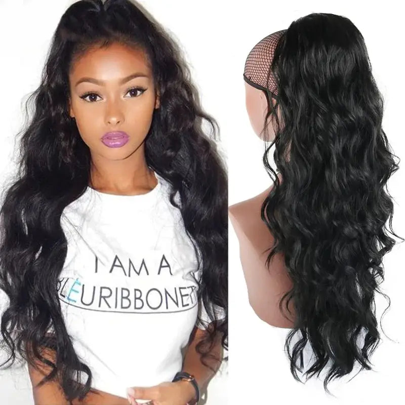 Crown Culture Natural Black Signature HD Lace Wig – 180% Density, Pre-Customized, Salon Ready