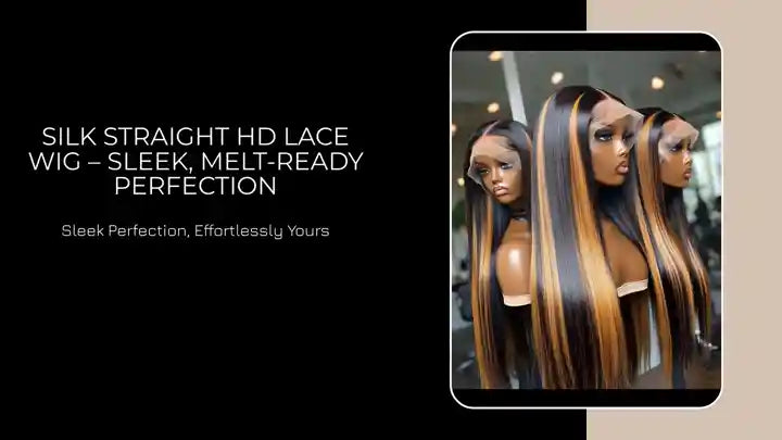 Silk Straight HD Lace Wig &ndash; Sleek, Melt-Ready Perfection by@Outfy